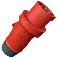 13516 MENNEKES, PowerTOP Xtra IP54 Red 4P Connector Plug, Rated At 32A, 400 V