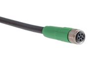 1522192 Phoenix Contact Female 6 way M8 to 6 way Unterminated Sensor Actuator Cable, 1.5 m