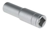 m120613-c Teng Tools 1/2 in Drive 13mm Deep Socket, 12 point, 79 mm Overall Length