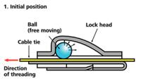 111-94209-mbt20h-ss316-ml HellermannTyton Cable Tie, Roller Ball, 521mm x 7.9 mm, Metallic 316 Stainless Steel, Pk-50