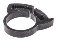 291-688 RS PRO Nylon  Snap Grip Hose Clamp, 6.4mm Band Width, 20.3 → 23.7mm ID
