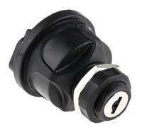 95060 Cole Hersee IP67 Key Switch, 10 A 4-Way Straight-Key