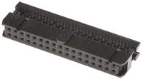 t812134a100ceu Amphenol Communications Solutions 34-Way IDC Connector Socket for Cable Mount, 2-Row