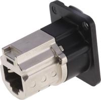 ne8fdx-p6-b Neutrik, etherCON CAT6A D shape Connector for use with etherCON Connectors