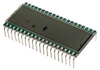 185-8535 RS PRO 7-Segment LCD Display, Black on Grey, 1 Row by 3-1/2 Characters, Transflective