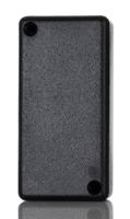 1551krbk Hammond 1551 Series Black ABS Enclosure, IP54, Flanged, Black Lid, 20 x 80 x 40mm