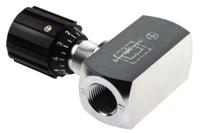 243-5593 RS PRO Inline Mounting Hydraulic Flow Control Valve, G 1/2, 350bar, 140L/min