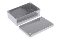 918-8840 RS PRO Grey PET Enclosure, IP66, Grey Lid, 260 x 160 x 90mm