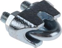 491-5388 RS PRO Steel 3mm Diameter Wire Rope Clamp