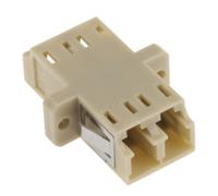 536-7623 RS PRO LC to LC Multimode Duplex Fibre Optic Adapter, 0.1dB Insertion Loss