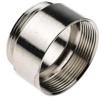 52104502 Lapp Cable Gland Adaptor, PG29 Exterior Thread, M40 Interior Thread, Nickel Plated Brass, SKINDICHT Series