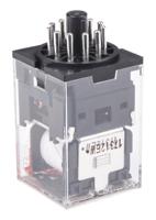 mks3pin-5-24vac Omron Plug In Relay, 24V ac Coil, 10A Switching Current, 3PDT