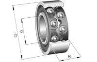 4207-bb-tvh FAG 4207-BB-TVH 2 Row Ball Bearing - 35 mm ID, 72 mm OD