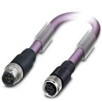 1530252 Phoenix Contact Male 2 way Straight Plug M12 to Female 2 way Straight Socket M12 Bus Cable, 25 m