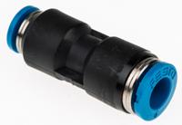 qs-6-4 Festo QS Series Reducer Nipple, Push In 6 mm to Push In 4 mm, Tube-to-Tube Connection Style, 153037