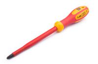 197-3796 RS PRO Pozidriv Insulated Screwdriver, PZ3 Tip, 150 mm Blade, VDE/1000V, 260 mm Overall