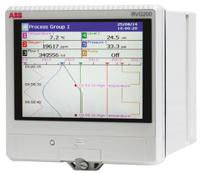 rvg200a6a6y0y0a ABB RVG200, 12 Input Channels, 1 Output Channels, Paperless Chart Recorder Measures Current, Millivolt, Resistance,
