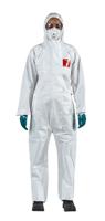 wh25t-00111-05 Ansell WH25T-00111-05 White Anti-Static Polypropylene Protective Hood, Resistant to Aerosols, Light Sprays, Liquids,