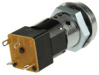 dsl-6-c-s Lorlin High Security Key Switch, DPST, 50 mA @ 250 V ac 2-Way Flat-Key