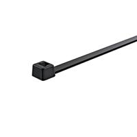 111-00118-lk2a-pa66hir-bk HellermannTyton Cable Ties, 270mm x 4.6 mm, Black Polyamide 6.6 (PA66), Pk-500