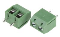 144-4330 RS PRO PCB Terminal Block, 2-Contact, 5mm Pitch, Through Hole Mount, 1-Row, Screw Termination