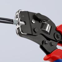 97-53-09 Knipex Hand Ratcheting Crimp Tool for Bootlace Ferrule, 0.08 → 16mm² Wire