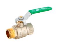 528002 Sferaco Nickel Plated Brass Ball Valve, Ball Valve, Threaded, BSP 1/4in, 40bar Operating Pressure