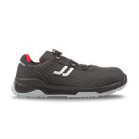 jalpython-jiji244-43 Jallatte JIJI244 Unisex Black Polymer Toe Capped Safety Shoes, UK 9, EU 43