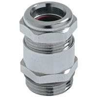 52105480-52032625 Lapp 52 Series Nickel Plated Brass Cable Gland Kit, M20 Thread, 8.5mm min., 10.8mm max., IP68
