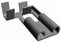180464-5 TE Connectivity FASTON .250 Uninsulated Female Spade Connector, Flag Terminal, 6.35 x 0.81mm Tab Size, 1mm² to 2.5mm²