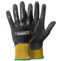 8804-10 Tegera 6 Black, Yellow Spandex, Nylon Work Gloves, Size 10, Nitrile, Nitrile Foam, Smart Power Selector Coating