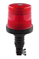 239-9235 RS PRO Red Flashing Beacon, 10 → 110 V, Base Mount, LED Bulb