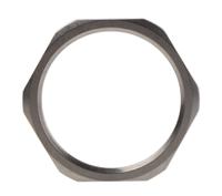 52032645 Lapp Silver Stainless Steel Cable Gland Locknut, M32 Thread, IP68