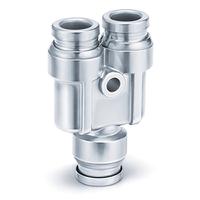 kqg2u04-00 SMC KQ Series Straight Fitting, Push In 4 mm to Push In 4 mm, Tube-to-Tube Connection Style, KQG2U04-00