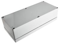 ab-163610-enclosure Fibox Grey ABS Enclosure, IP66, IP67, 360 x 160 x 101mm