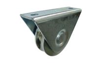 4350501 Guitel Hervieu Fixed Castor Wheel, 100kg Capacity, 60mm Wheel
