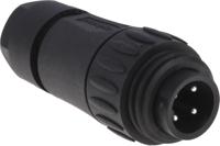 c016-20h003-100-12 Amphenol Industrial Circular Connector, 3 Contacts, Cable, Standard Connector, Plug, Male, IP67, Ecomate M Series
