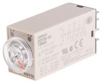 h3yn-41-ac200-230 Omron H3YN Series DIN Rail, Panel Mount Timer Relay, 200 → 230V ac, 4-Contact, 0.1 min → 10h