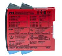 9107bb PR Electronics 9100 Series HART Transparent Driver, Current Input, Current, Relay Output, 19.2 → 31.2V dc Supply