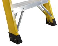 553-816 RS PRO Fibreglass 5 steps Step Ladder, 1.33m platform height