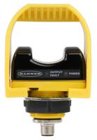 stbvp6q5 Banner 1 Button Self-Checking Optical Touch Buttons, Black, Yellow, STB Series