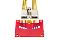 200890-0106 Molex EDGELOCK Series Right Angle Female Edge Connector, Straddle Mount, 6-Contacts, 2mm Pitch, 1-Row, Crimp Termination