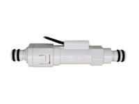 197081 Gems Sensors FS-380P Series Plastic Inline Flow Flow Sensor for Liquid, 0.25 GPM Max