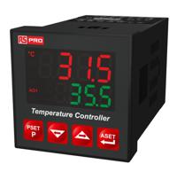222-8145 RS PRO Panel Mount PID Temperature Controller, 48 x 48mm 2 Input, 3 Output Relay, SSR, 230 V Supply Voltage ON/OFF, PID