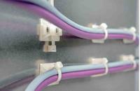 151-11319-ty3g1s-pa66-na HellermannTyton Self Adhesive Natural Cable Tie Mount 14 mm x 20mm, 4mm Max. Cable Tie Width