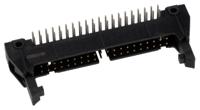 n3432-5302rb 3M 3000 Series Right Angle Through Hole PCB Header, 40 Contact(s), 2.54 mm Pitch, 2 Row, Shrouded