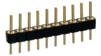 800-10-036-10-001101 Preci-Dip 800 Series Straight Through Hole PCB Header, 36 Contact(s), 2.54 mm Pitch, 1 Row, Unshrouded