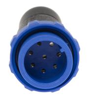 px041008p6065 Bulgin Circular Connector, 8 Contacts, Cable, Miniature Connector, Plug, Male, IP68, Buccaneer 400 Series
