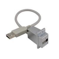 al-ecf504-aa12 L-Com USB 2.0, Male USB to Male USB A, 12in