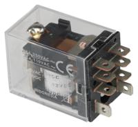 ly1-12vdc Omron Plug In Power Relay, 12V dc Coil, 15A Switching Current, SPDT